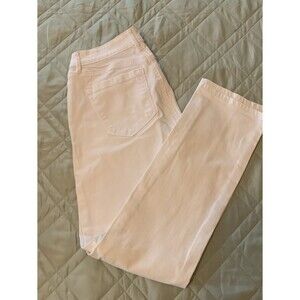 Loft Curvy Straight Jeans, White size 0P